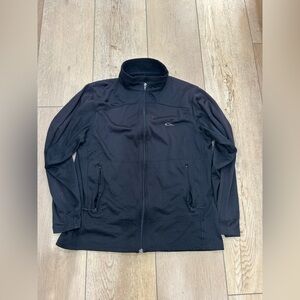 Drake Clothing Company Jacket Mens Medium Black Full Zip Outdoors Hunting